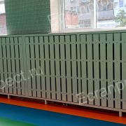Защитный экран радиатора для спортзала "Спорт 2"