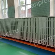 Защитный экран радиатора отопления для спортзала «Спорт 2»
